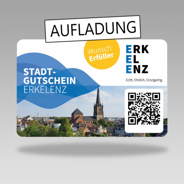 Stadtgutschein Erkelenz Aufladung